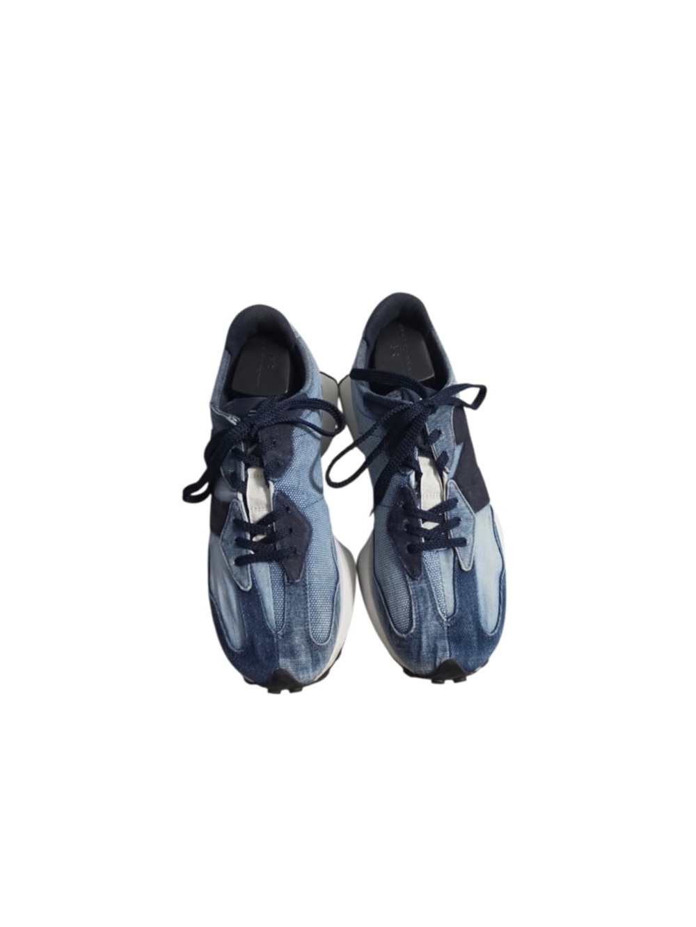 Denim-Look Blue Runner Sneakers 327 new balance
